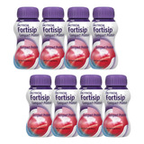 Combo X8 Fortisip Compact Protein Frutos Rojos 125ml