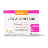 Suplemento Pure Wellness Colágeno 500 X 60 Comprimidos