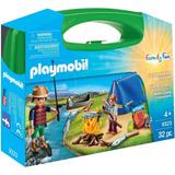 Playmobil 9323 Valija Maletin Camping De Aventuras Intek