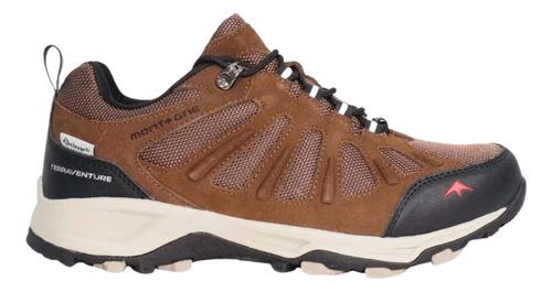 Zapatillas Montagne Hombre Terraventure Trekking Marrones