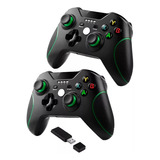 Kit 2 Controles Xbox One Sem Fio Wireless Joystick Pc