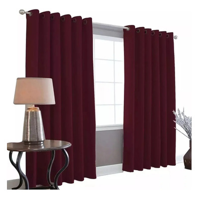 Cortinas Blackout Largas 275x215cm De Largo En 2 Paneles | MercadoLibre