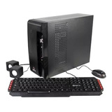 Gabinete Slim Kit Sfx 500w Matx Mouse Teclado Parlante