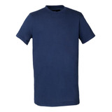 Topper Remera Hombre - T Shirt Mc Basico Azul