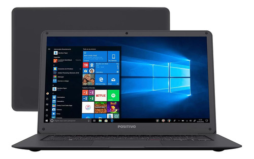 Notebook Positivo Q232a Intel Atom 2gb - Ssd 32gb 14  