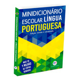 Mini Dicionário Escolar Língua Portuguesa Em Português