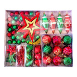 Navidad Adornos X73 Bolas Estrellas Figura Puntal Decoración