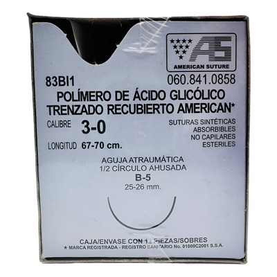 Sutura Vicryl 3-0 Ref: 83bi1 American Suture | Envío gratis