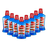 Kit 8 Enxaguante Bucal Colgate Total 12 Clean Mint 500ml