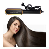 Chapinha Escova Alisadora De Cabelo Pente Elétrico Portátil 110v/220v