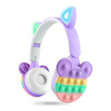 Wesadn Auriculares Bluetooth Inalámbricos Con Micrófono Cute