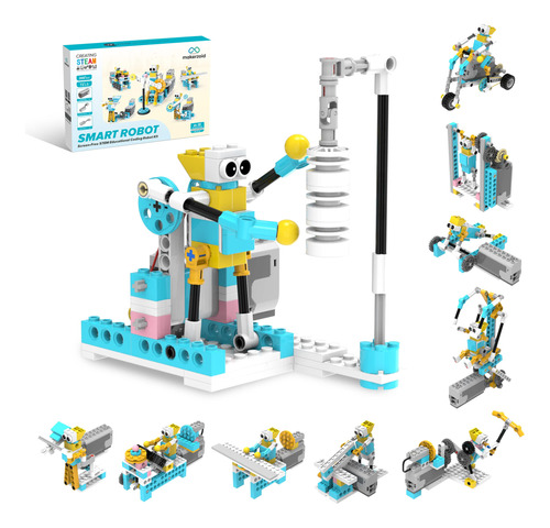 Makerzoid Robot Inteligente, Kit De Robtica Stem 72 En 1, Ju