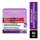  L'oréal Crema Día Revitalift Ácido Hialurónico 50ml