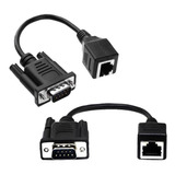 Extensor De Vídeo Vga F Para Lan Cat5 Cat5e Cat6 Rj45