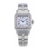 Caratula Para Reloj Cartier Santos Carree Dama