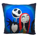 Cojín Movies Jack Skellington Y Sally Mediano 35 Cms