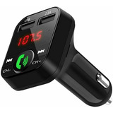 Transmisor Receptor Fm Auto Cargador Bluetooth Mp3 Automovil