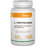 L-triptofano + Vitamina B5 + Ômega 6 - 60 Cápsulas 