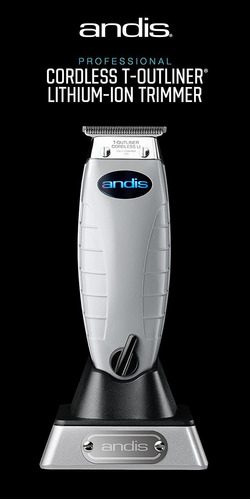 Andis 74000 Professional Cordless T-outliner Beard/hair, Tri