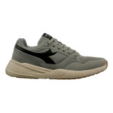 Zapatillas Diadora Lifestyle Hombre Treno Gris-negro Cli