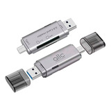 Leitor De Cartão De Memória Sd Micro Sd Tf Usb 3.0 Usb C