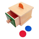Bx) Caja De Madera Montessori Educación Temprana For Regalo