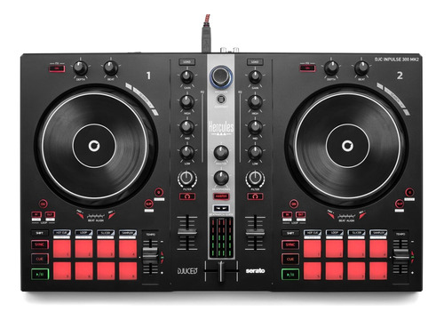 Controlador Dj Hercules Inpulse 300-mk2 Djcontrol 2 Canales