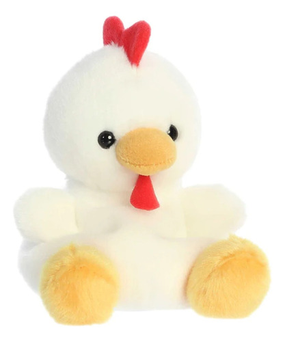 Peluches Aurora Palm Pals Gallina Blanca Chick Gallinita