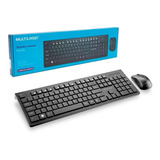 Teclado Multimídia Mouse 3 Botões Sem Fio Usb Multi Tc212