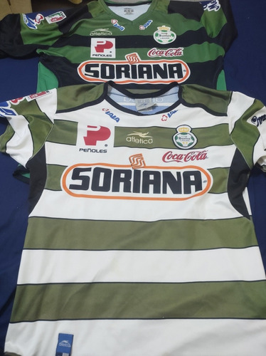 Promoción 2 Jerseys Santos Laguna Atlética Xl Niño Original