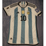 Camiseta De La Seleccion Argentina Firmada Por Messi