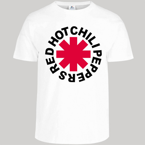 Playera Red Hot Chili Peppers Logo 4 Colores