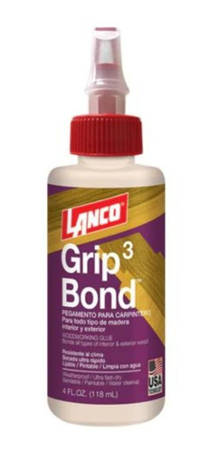 Cola Fria Grip Bond 3 118ml Carpinteria