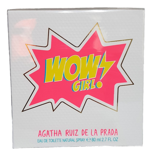 Wow Girl 80ml Edt  (mujer) De Agatha Ruiz De La Prada 