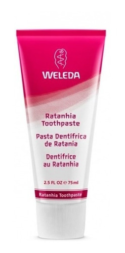 Pasta Dentífrica De Ratania Protección Natural Weleda 75 Ml