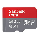 Tarjeta De Memoria Sandisk 512gb Ultra Microsdxc Con Adaptad