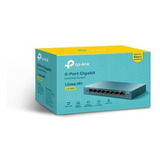 Switch Tp-link Ls108g 8pts Gigabit No Adm Escritorio Pared