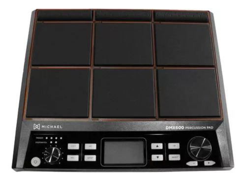 Pad Eletrônico Michael Dmx 600 Percussao Bateria Eletrônica