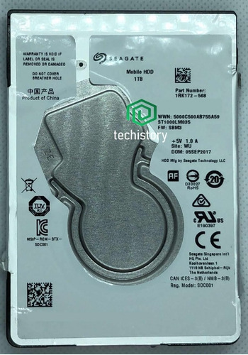 Placa Logica Hd 1tb Seagate Mobile St1000lm035 Cod: A886f8a