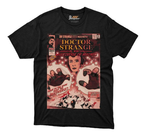 Playera Doctor Strange Multiverse Of Madness Wanda Skarlet