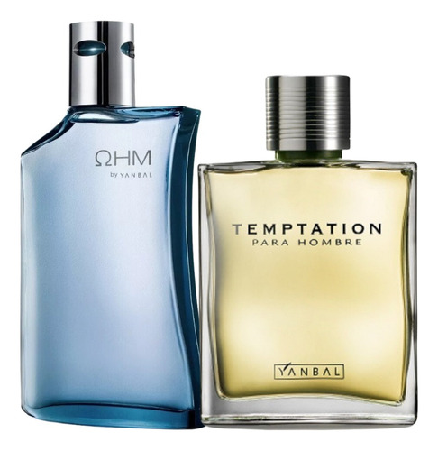 Oferta Ohm + Temptation Colonias Para Hombre X 100ml Yanbal 