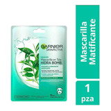 Garnier Mascarilla Garnier Green Tea X 1 U