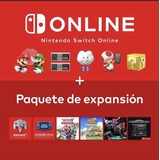 Membresía Nintendo + Paquete De Expansión