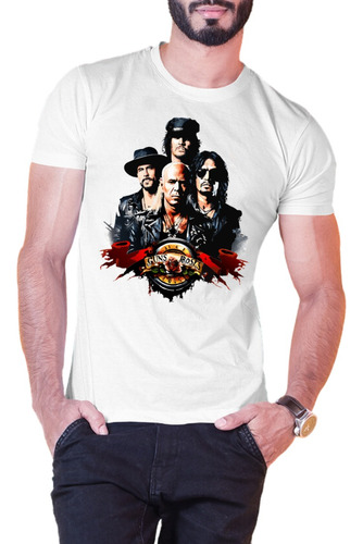 Playera Guns And Roses Banda Logo Metal Dama Caballero Rock