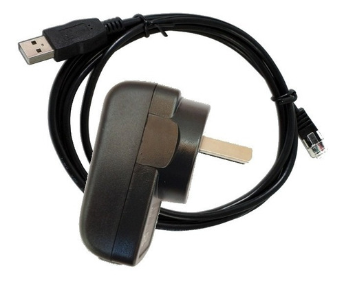 Cable De Conexion + Fuente De Alimentacion Reloj Anviz A300 