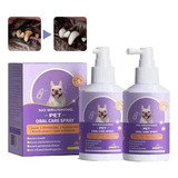 Spray Bucal Removedor De Sarro Bad Breath Para Perros Y Gato