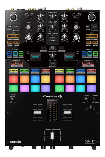 Mixer De Dj Pioneer Djm-s7 - 2 Ch - 2xusb -  8 Pad X Ch