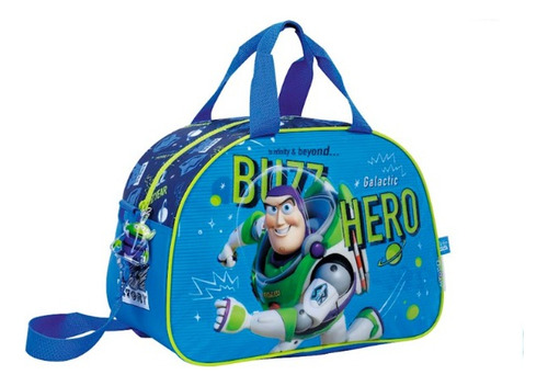 Bolso Oval Toy Story Buzz Galactic Hero Color Azul Buzz Lightyear