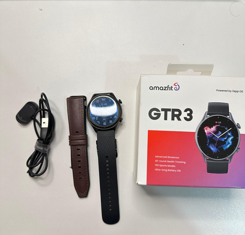 Relógio Smartwatch Amazfit Gtr 3 A1971 Thunder Black