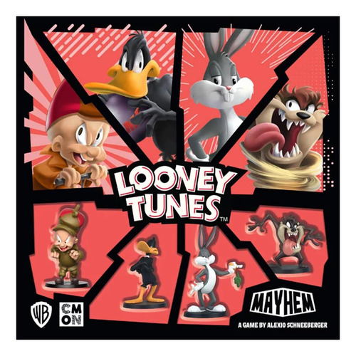 Cmon Looney Tunes Mayhem Juego De Mesa | Juego De Estrategi.